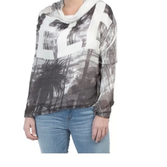 Michael Stars Las Angeles Skyline Scarf Wrap NWT - Picture 2 of 8